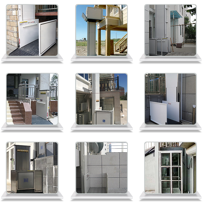 Vertical Wheelchair Lift Platform