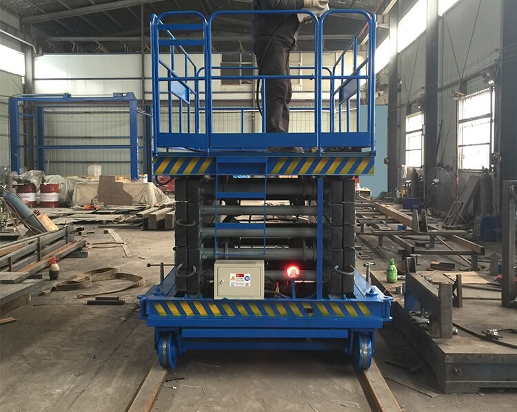 Rail walking scissors lift Y-XG